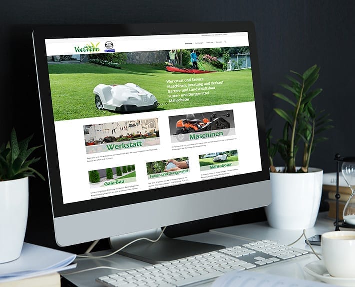 Webdesign Garten Volkmann