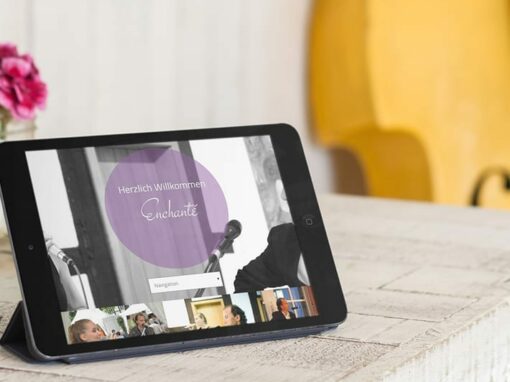 Webseite „Enchanté“