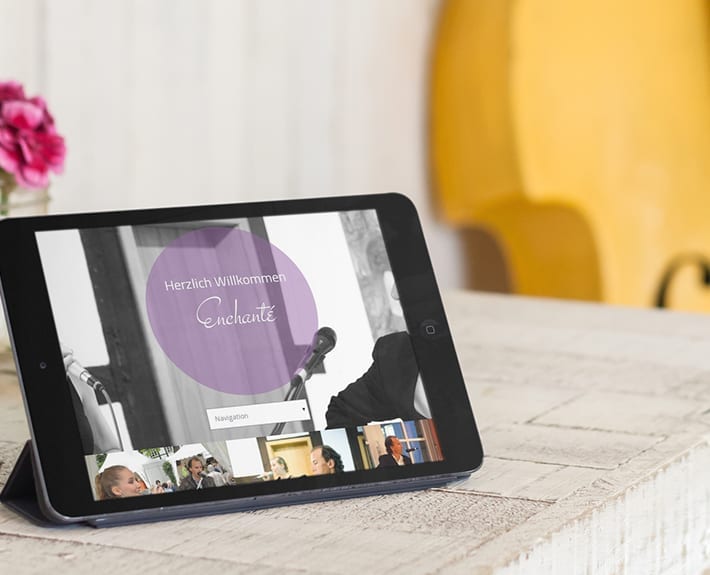 Responsive Webdesign Tablet Osnabrück Enchante
