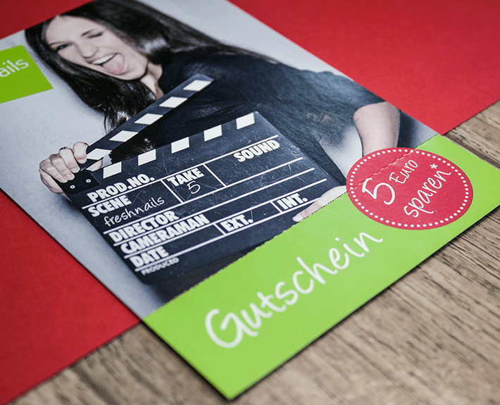 Flyergestaltung Osnabrück Freshnails Osnabrück