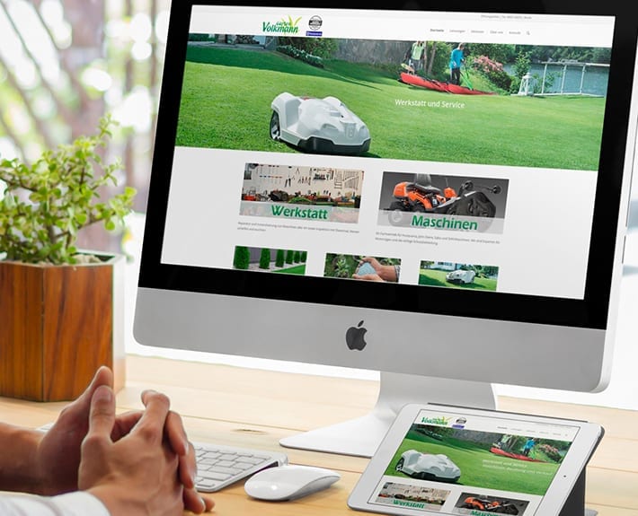 Responsive Webdesign Osnabrück Garten Volkmannx