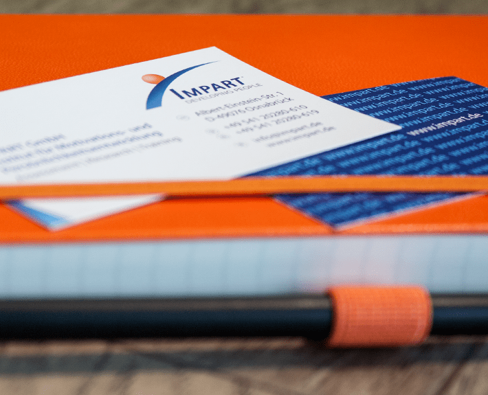 Visitenkarte Corporate Identity Osnabrück IMPART