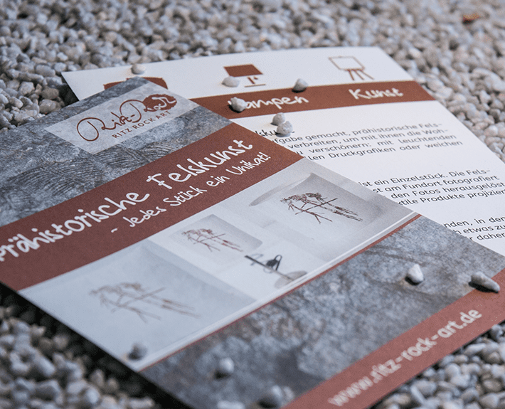 Visitenkarte gestalten lassen Osnabrück Ritz Rock Art