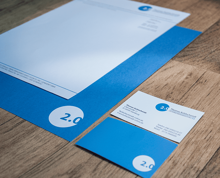 Geschäftsausstattung Osnabrück Unternehmensberatung 2.0