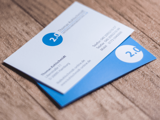 Printmedien „Unternehmensberatung 2.0“