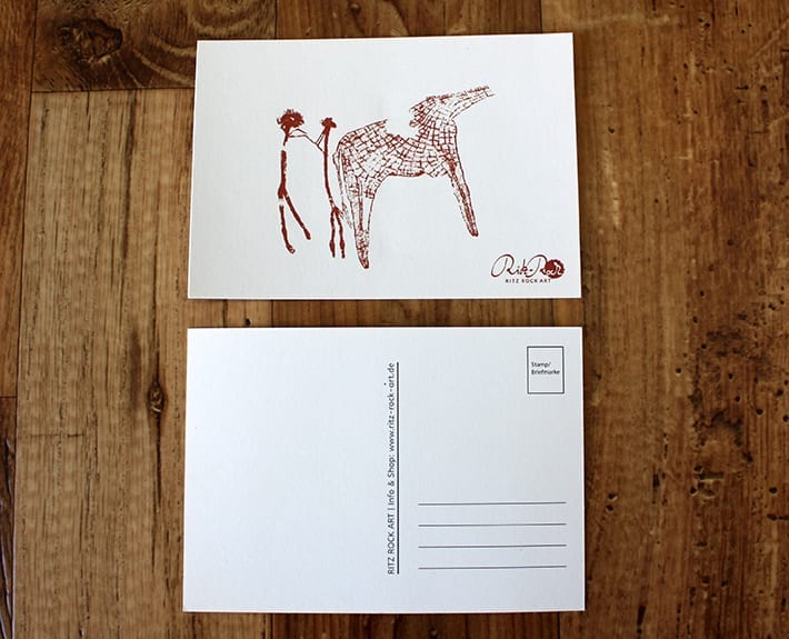 Postkarte Ritz Rock
