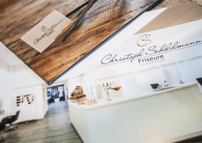 Image- & Kooperationsflyer „Schildmann Friseure“