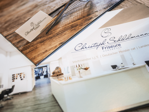 Image- & Kooperationsflyer „Schildmann Friseure“