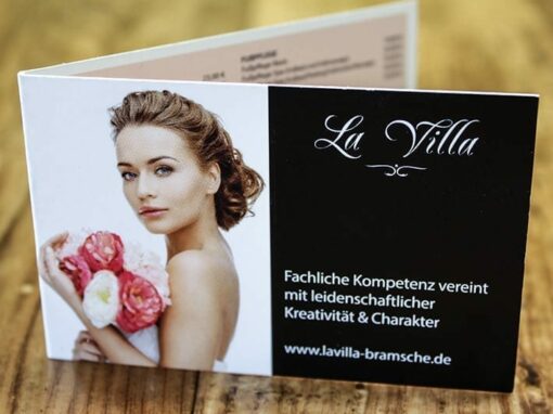 Printmedien „La Villa“