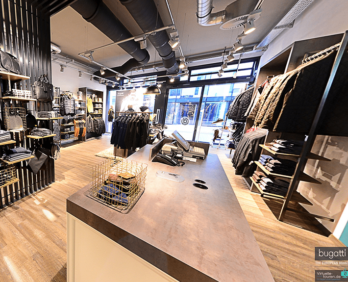 Virtuelle Tour 360 Osnabrück Bugatti Concept Store