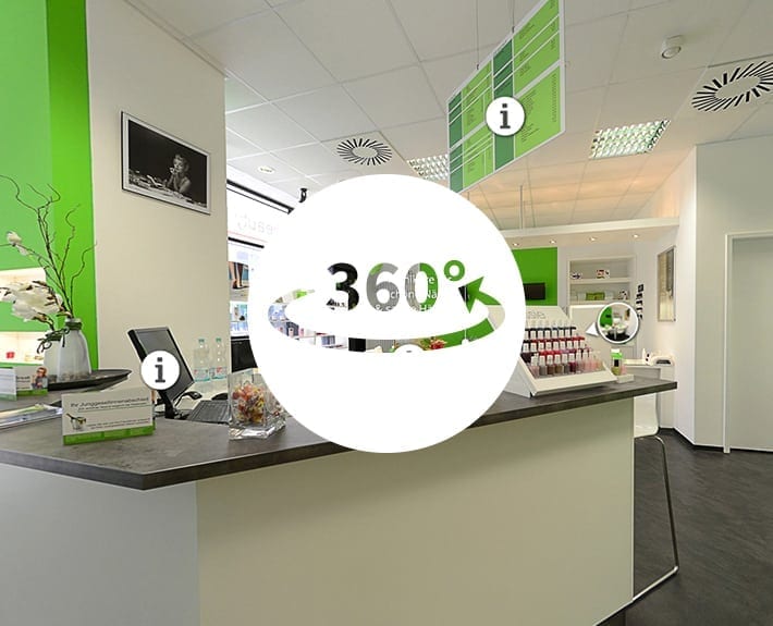 Virtuelle 360° Tour Freshnails Osnabrück
