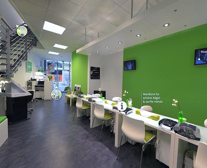 Virtuelle 360° Tour Freshnails Osnabrück