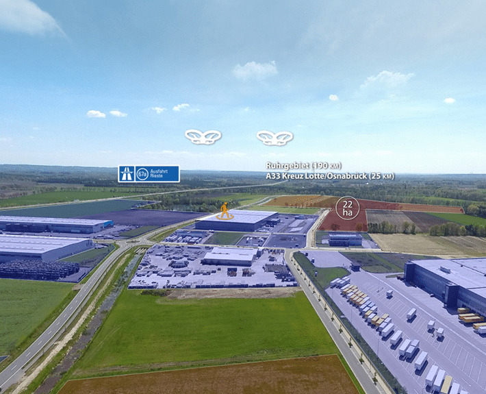 Virtuelle Tour 360 Osnabrück Niedersachsenpark