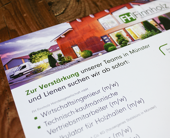 Anzeige Osnabrück FH Finnholz