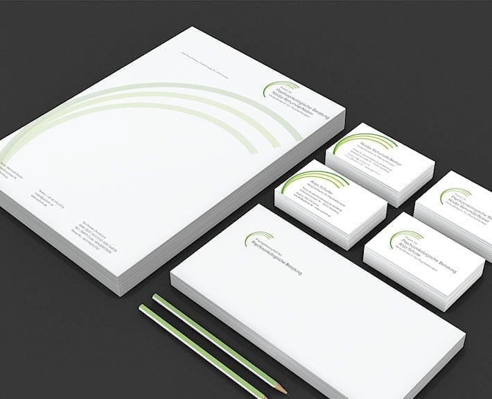 Geschäftsausstattung Werbeagentur Osnabrück Psychoonkologische Beratung