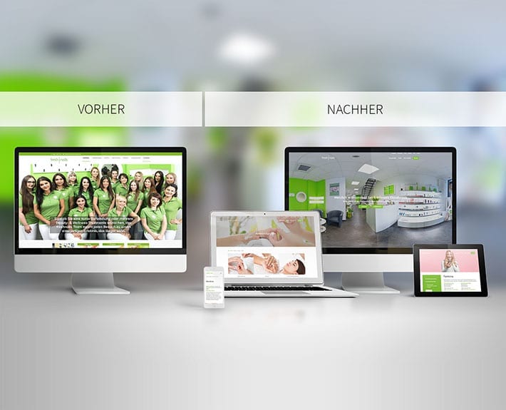 Webseite Relaunch Freshnails Osnabrück