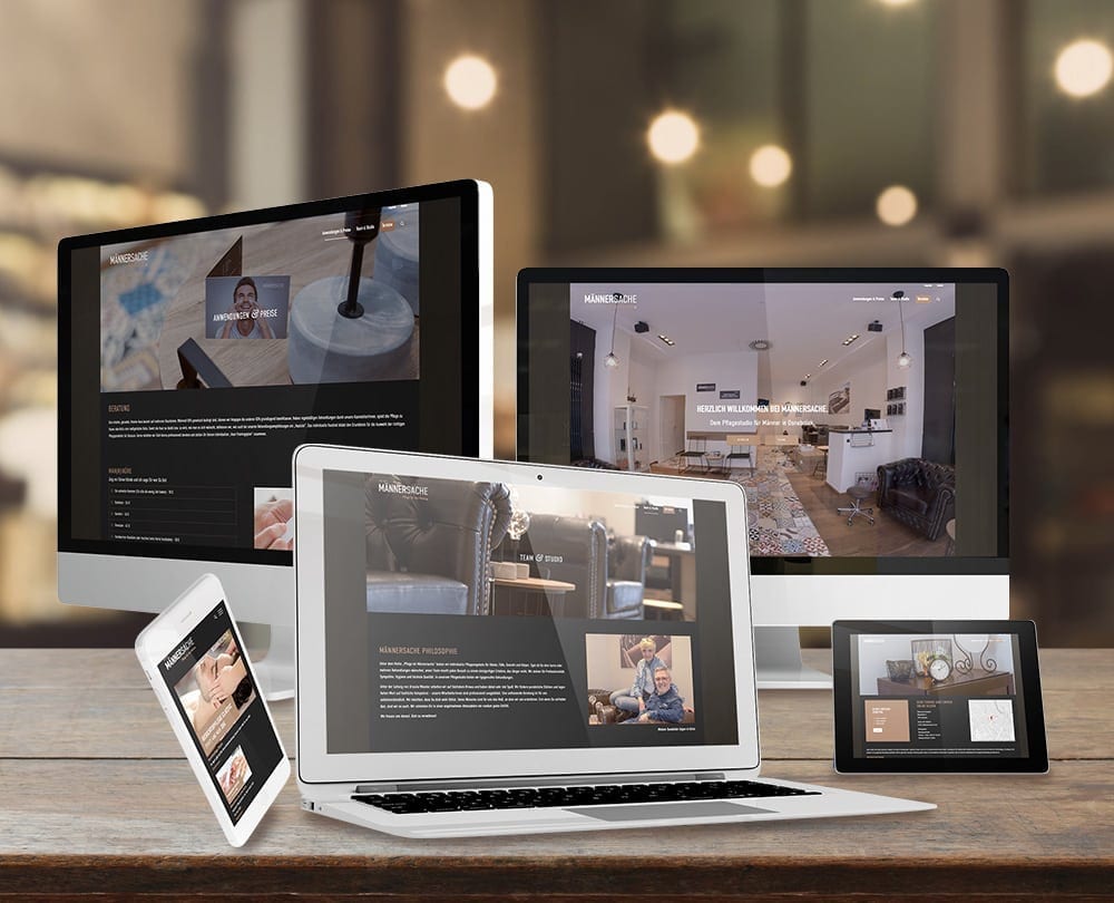 Responsive Website Männersache Osnabrück