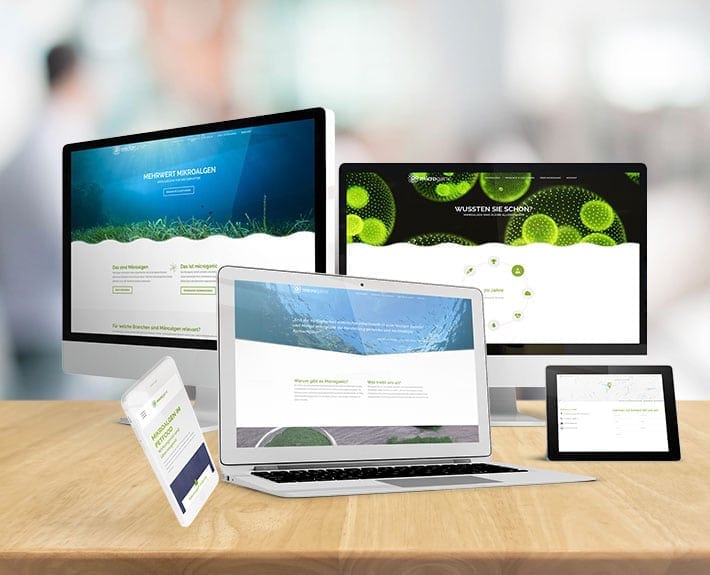 Responsive Webdesign Microganic