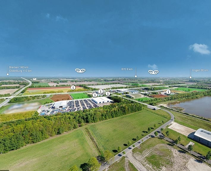 Virtuelle Tour Meppen 360 Werbeagentur