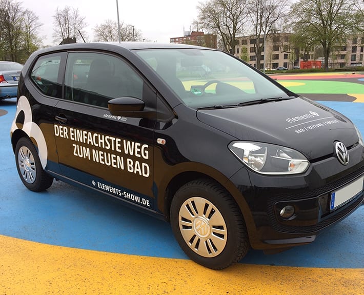 Fahrzeugbeschriftung Cordes Elements Show VW