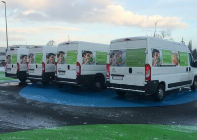 Flottenbeschriftung „Curom“