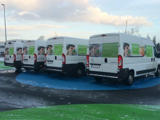 Flottenbeschriftung „Curom“