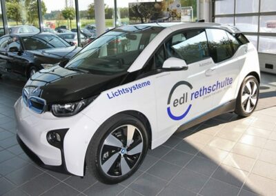 Fahrzeugbeschriftung „EDL Rethschulte“