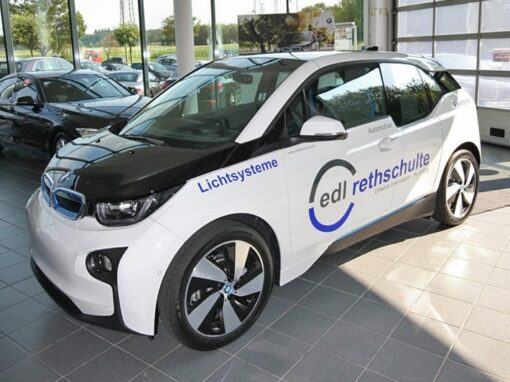 Fahrzeugbeschriftung „EDL Rethschulte“