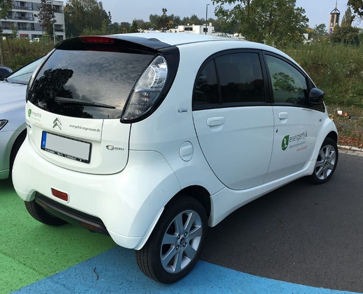 Fahrzeugbeschriftung energethik Citroen