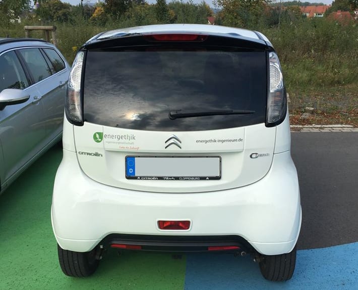 Fahrzeugbeschriftung energethik Citroen
