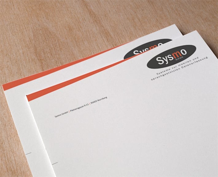 Flyergestaltung Sysmo