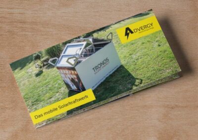 Flyer „Advergy“