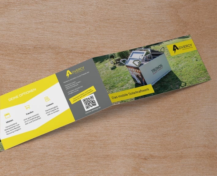 Falzflyer Tronos Advergy