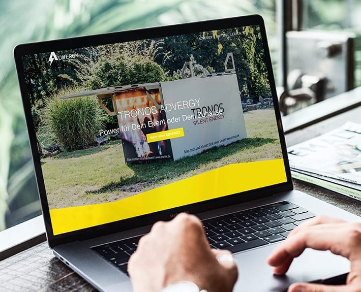 Webdesign Mobile Energie TRONOS Motion Media Webdesign Osnabrück