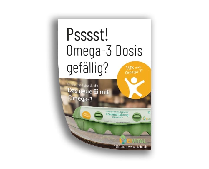 Plakatwerbung EiVita