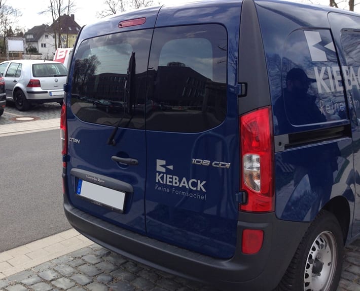 Fahrzeugbeschriftung Kieback