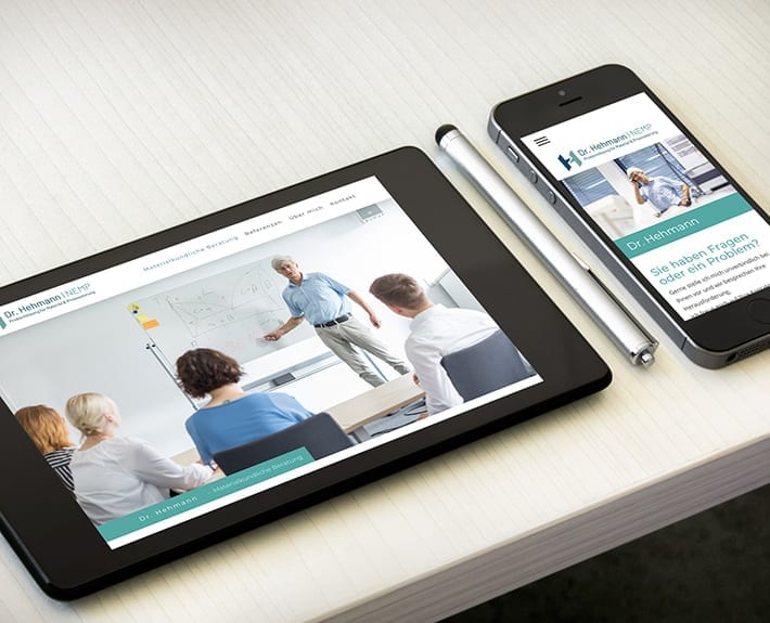 Responsive Webdesign Hehmann NEMP