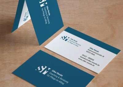 Visitenkarte „Silke Mende“