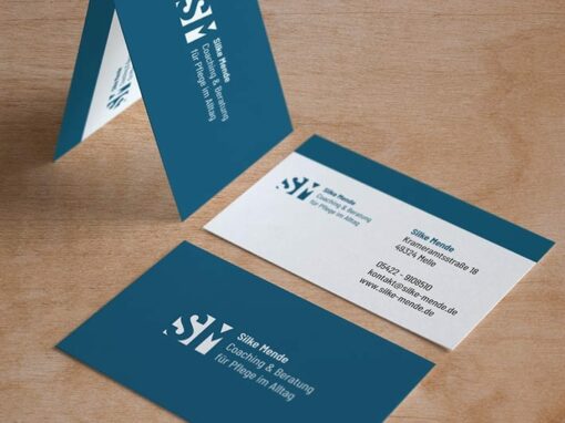 Visitenkarte „Silke Mende“