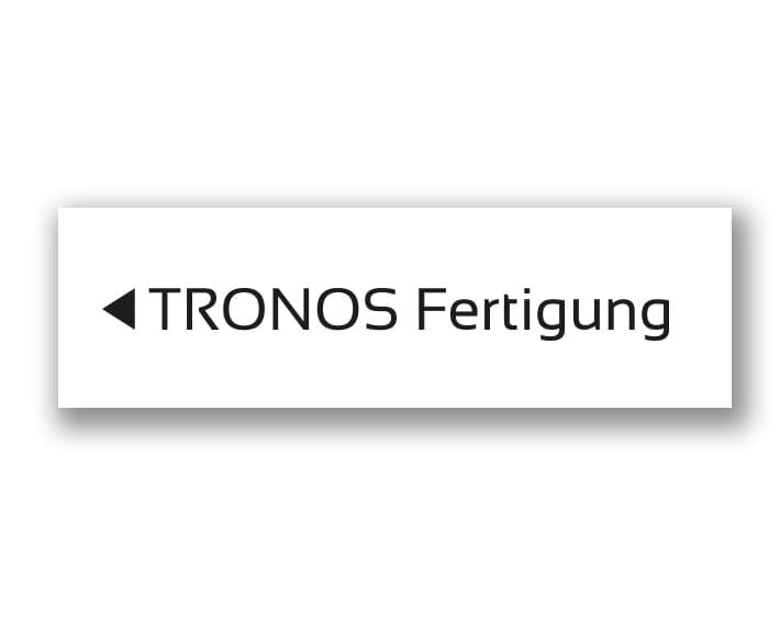 Eingangsschild Tronos