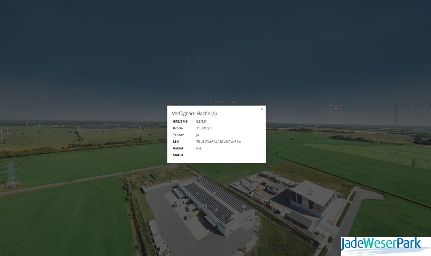 Virtuelle Tour Jade-Weser Park 360 Info-Hotspot