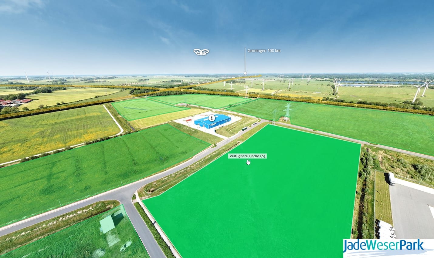 Virtuelle Tour Jade-Weser Park 360 Werbeagentur