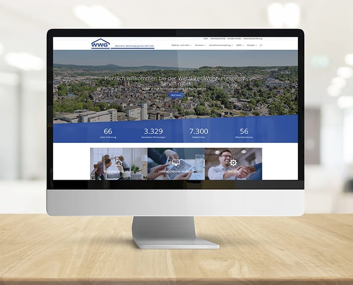 Webseite Responsive Webdesign WWG