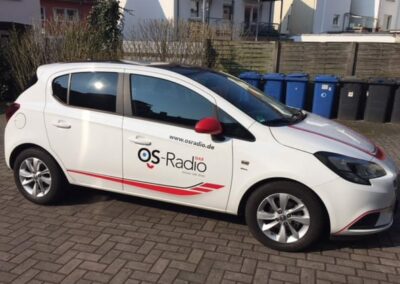 Werbetechnik „OS Radio“
