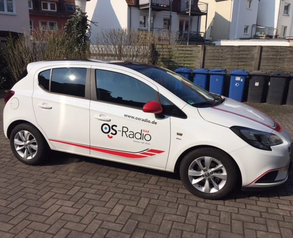 Fahrzeugbeschriftung OS-Radio