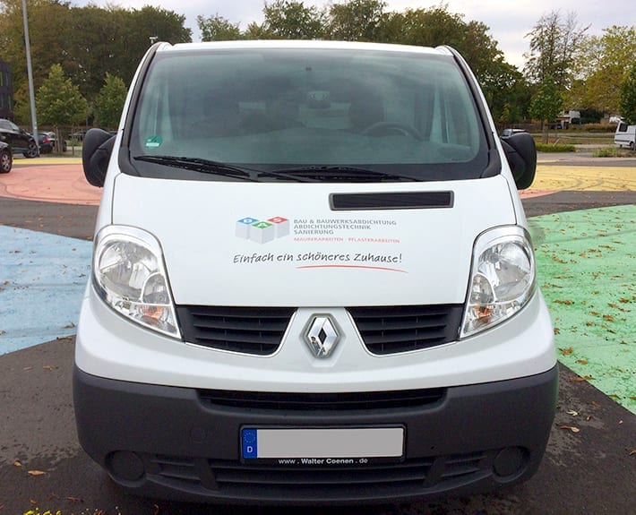 Fahrzeugbeschriftung BAS Neubert