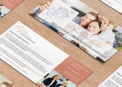 Flyer „Janning Immobilien“