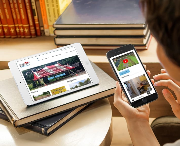 Webdesign Webseite Gemeinschaftsplatz Ruestersiel e.V.