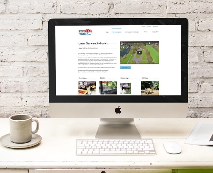 Webseite Gemeinschaftsplatz Ruestersiel e.V.