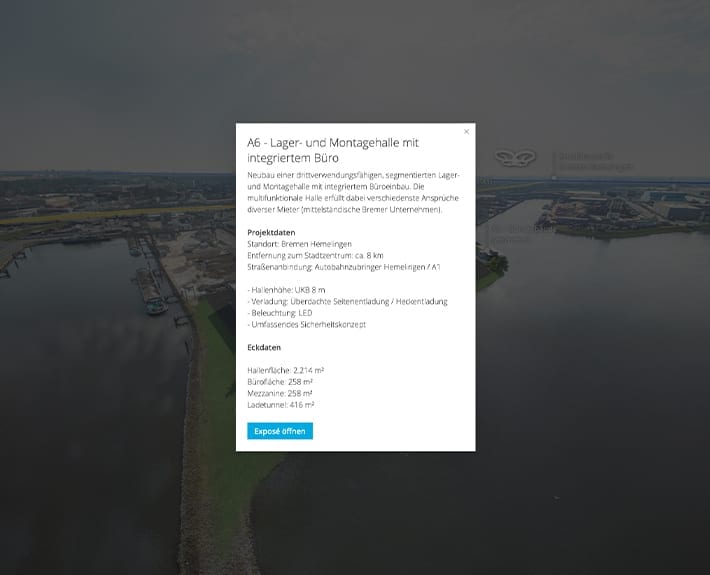 360° Tour Allerkai 4 Bremen Infopoint